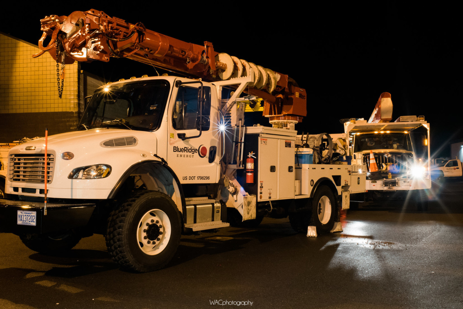 26 Blue Ridge Energy Line Technicians Helping Coops in GA, NC Still